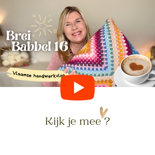Breibabbel 16 | Granny kussen, 🧦🧦, Stephen West & l’Anima 🧣, Tulip cardi, Lavender Top, Stockholm sweater 🧶