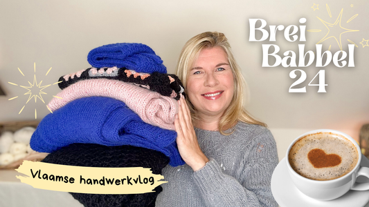 Breibabbel 24 | Wat ik maakte met Juliette🧶 Veritas & 🧦SockAlong Tour des Chaussettes 🚴♀️ #breivlog