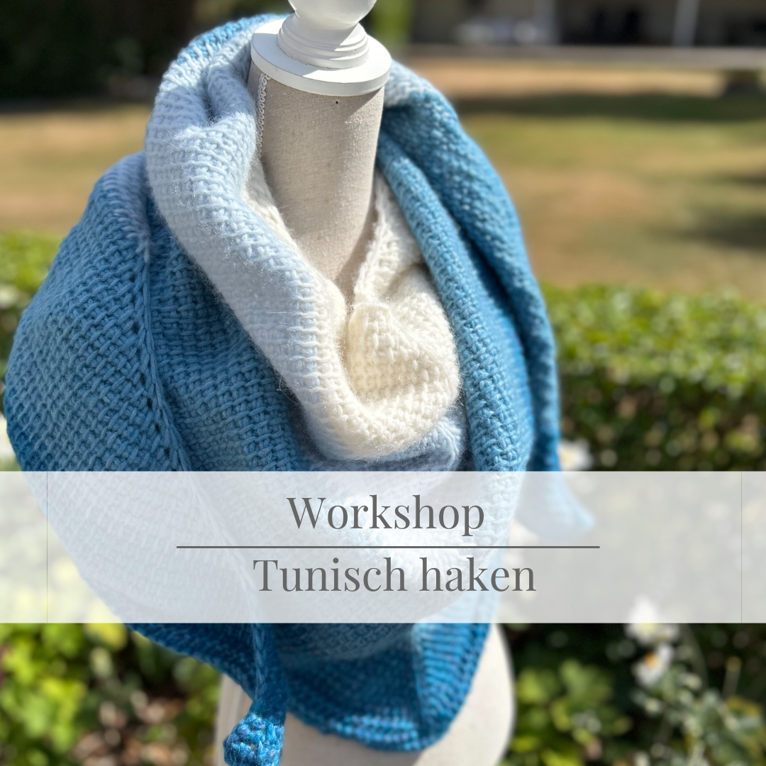 Workshop Tunisch Gehaakte Puntsjaal 'Mist'