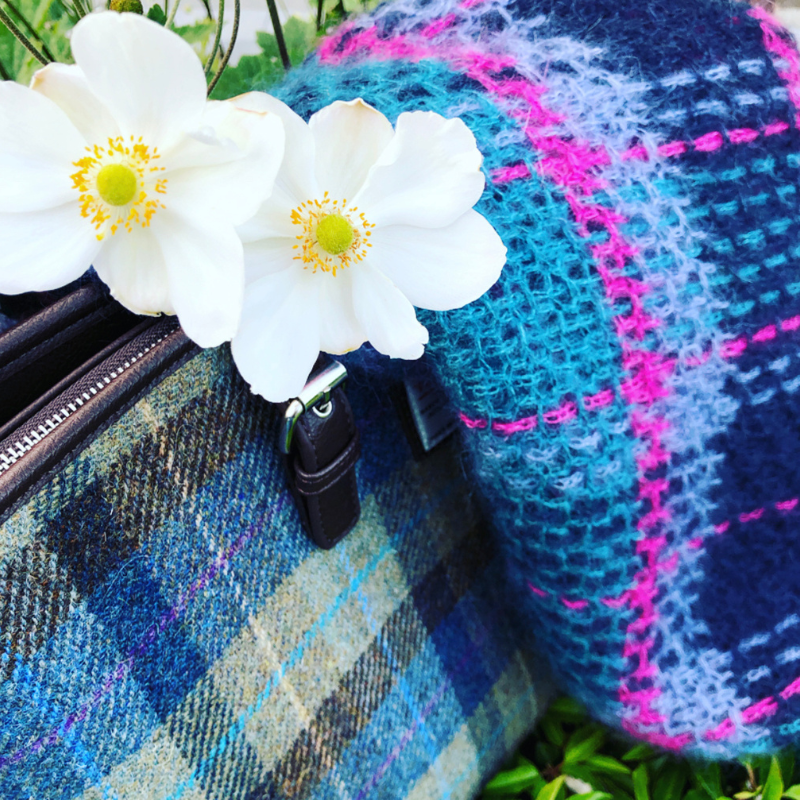 HAAKPATROON Tartan sjaal I stola I wrap