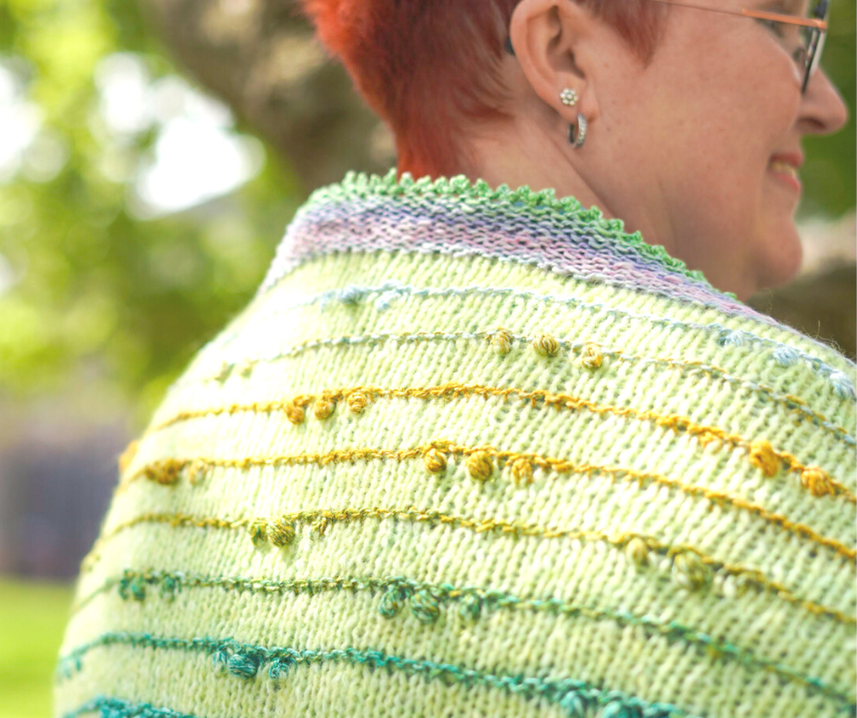 BREIPATROON Sprouting Leaves Sjaal - met GRATIS eWorkshop
