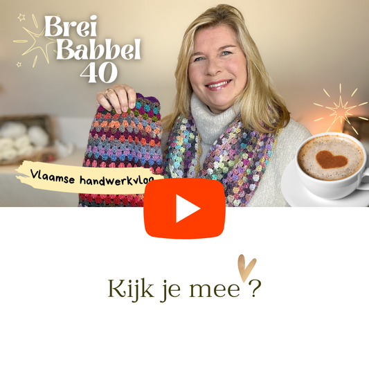 Breibabbel 40 | Heerlijk breien aan de #KerstKousKAL #Droomdeken8
