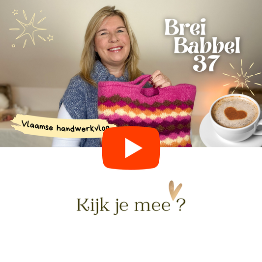 Breibabbel 37 | Opgelet : loslopende yarnchickens! #Droomdeken8 #haken #breie