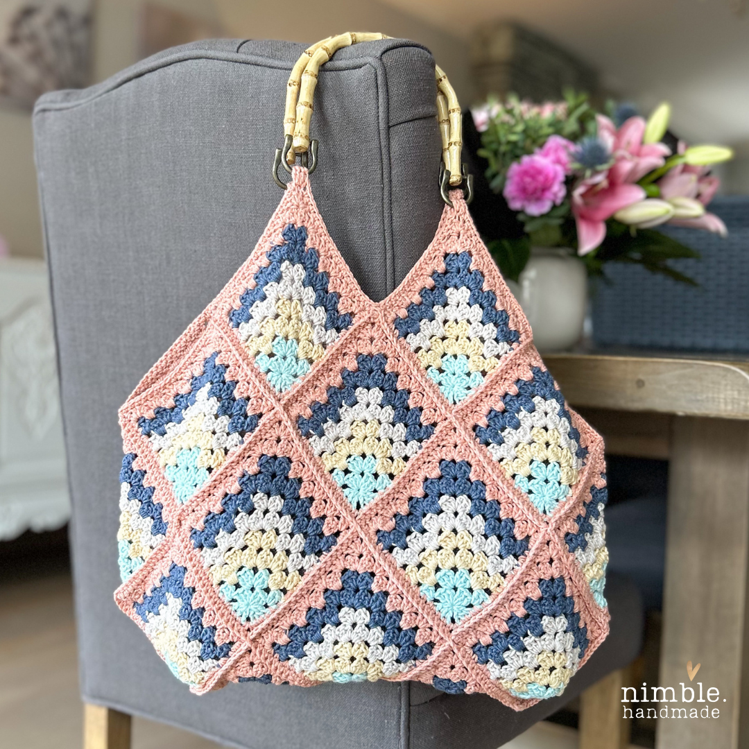 HAAKPATROON La Bohémienne Granny Tas | Boho bag
