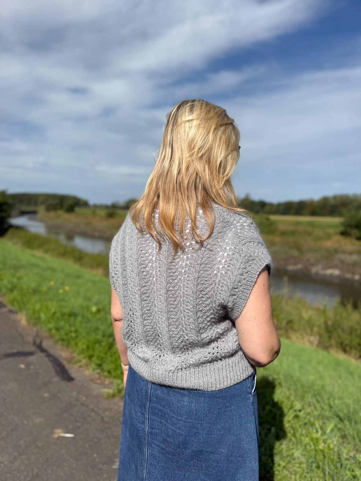 Workshop BREIEN : mouwloos ajour vest