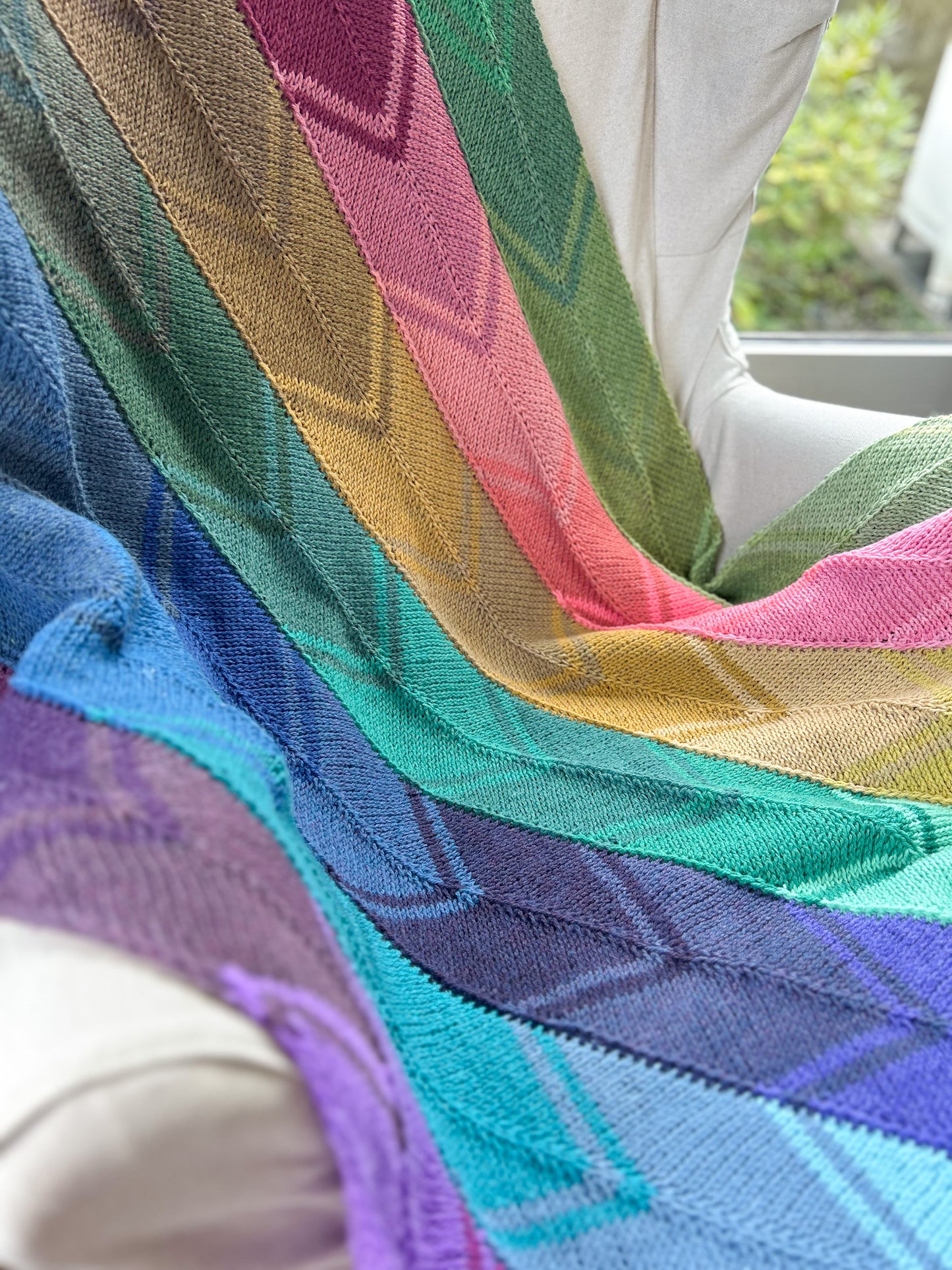 Workshop TUNISCH HAKEN : Scrumptious zigzag deken