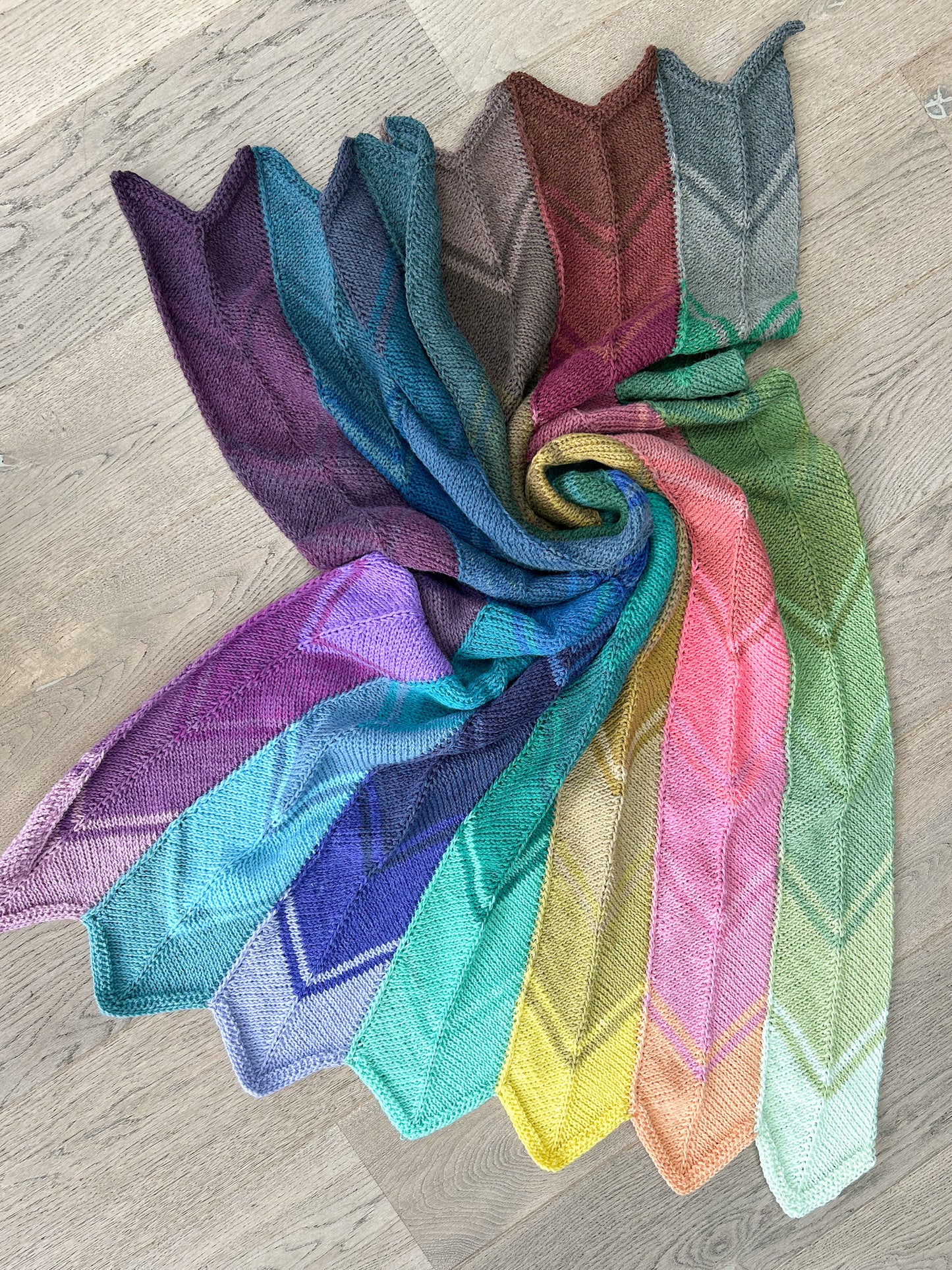 Workshop TUNISCH HAKEN : Scrumptious zigzag deken