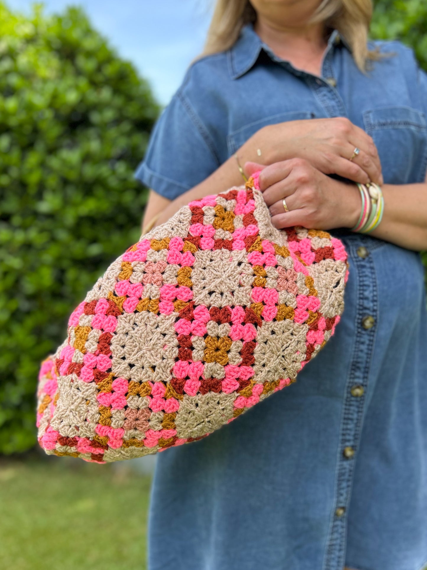 Workshop HAKEN : Bumblebee granny tas