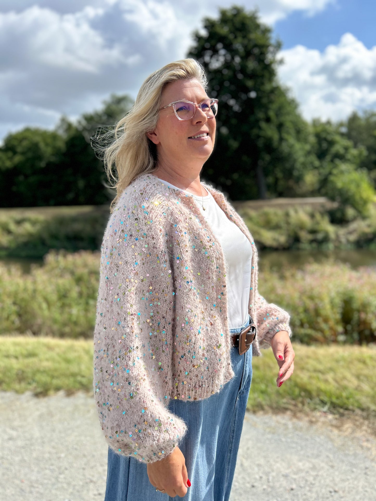 Extra workshop BREIEN : Dancing Queen top-down Bernadette cardigan