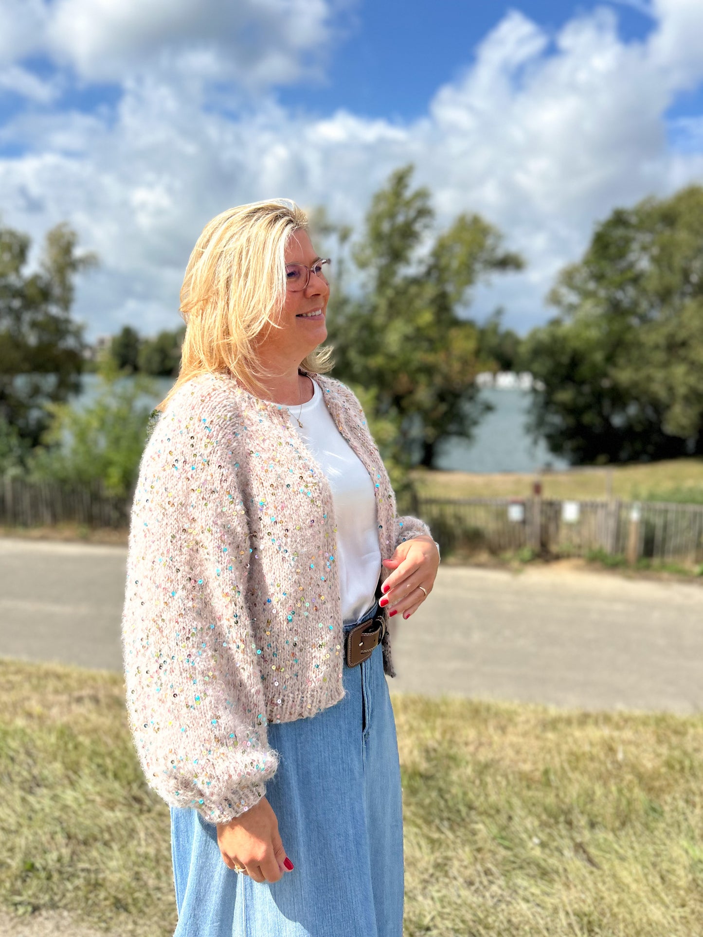 Extra workshop BREIEN : Dancing Queen top-down Bernadette cardigan