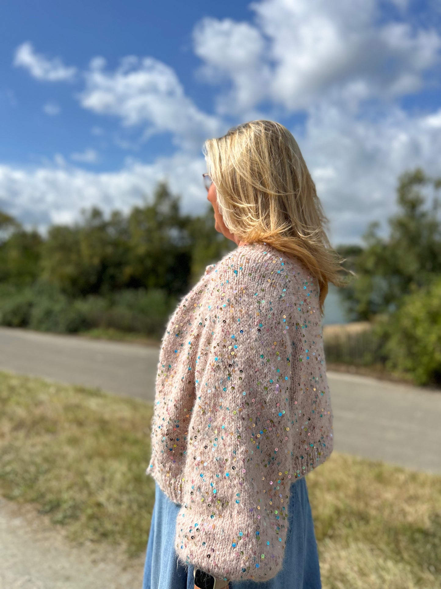 Extra workshop BREIEN : Dancing Queen top-down Bernadette cardigan