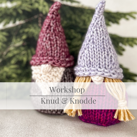 Workshop 'Knud & Knodde' | kerstkaboutertjes breien