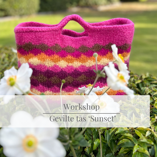 Workshop gevilte tas 'sunset'