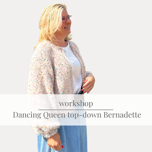Workshop BREIEN : Dancing Queen top-down Bernadette cardigan