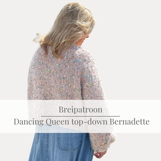 BREIPATROON : Dancing Queen top-down Bernadette cardigan