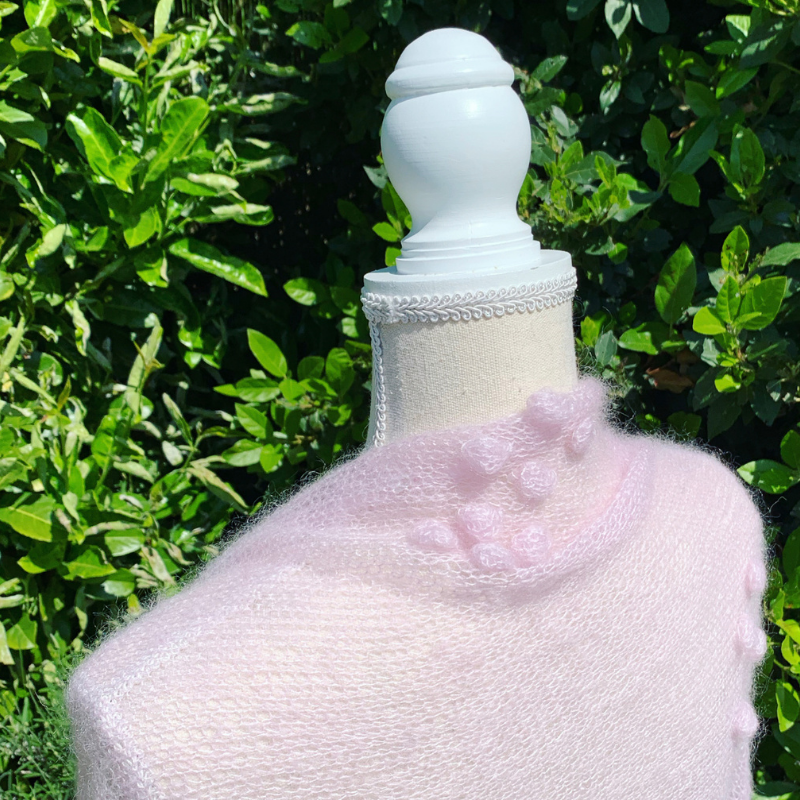 BREIPATROON Bubbly sjaal I stola l poncho I shrug l wrap
