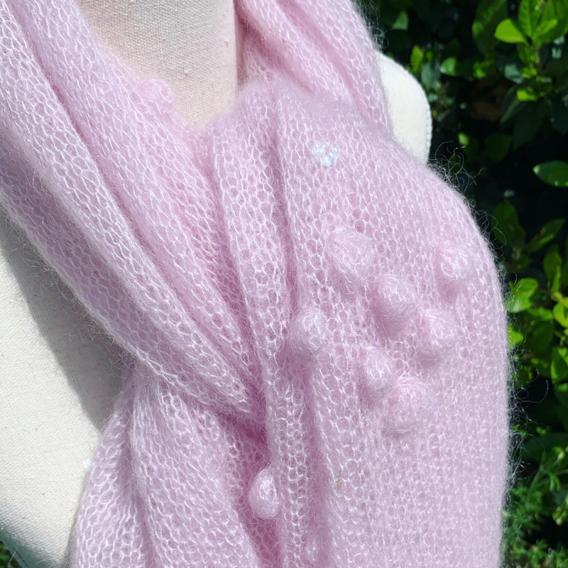 BREIPATROON Bubbly sjaal I stola l poncho I shrug l wrap