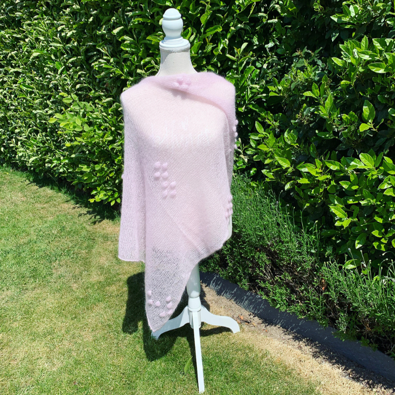 BREIPATROON Bubbly sjaal I stola l poncho I shrug l wrap