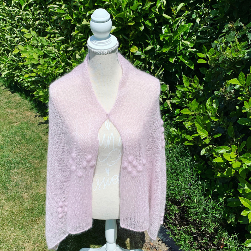 BREIPATROON Bubbly sjaal I stola l poncho I shrug l wrap