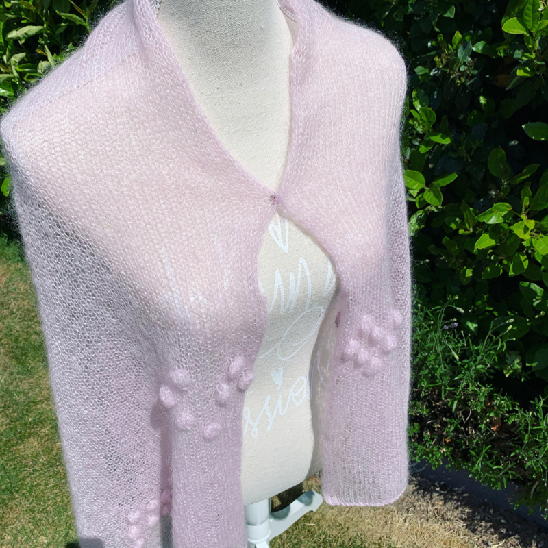 BREIPATROON Bubbly sjaal I stola l poncho I shrug l wrap