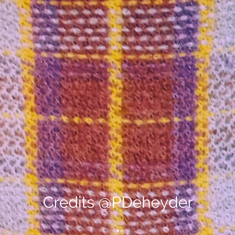 HAAKPATROON Tartan sjaal I stola I wrap
