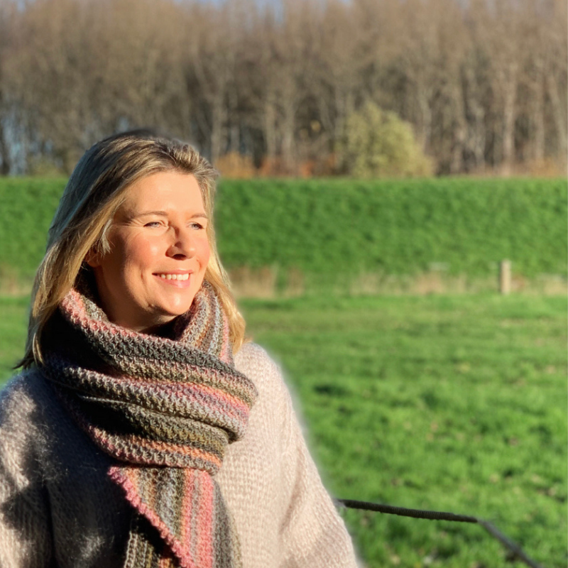 HAAKPATROON Morning Glory Tunisch gehaakte stola l sjaal l wrap